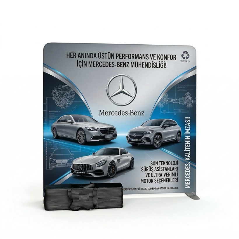 3x4 Kumaş Örümcek Stand